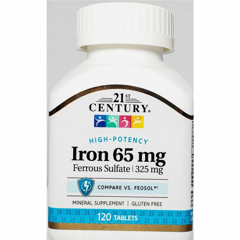 21stCenturyIron65mg120tablets