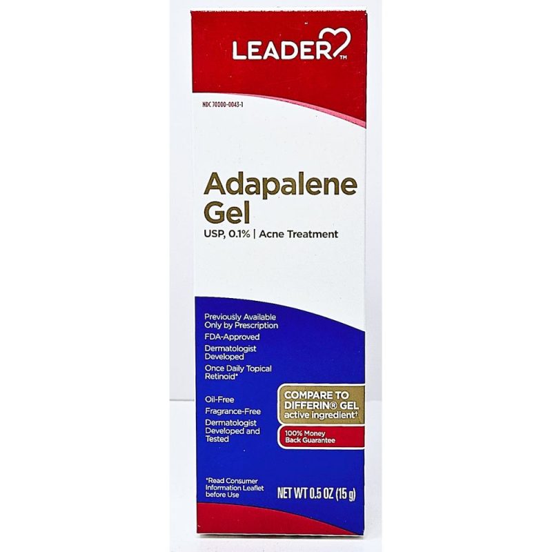 Adapalene Gel 0.5 oz by Leader