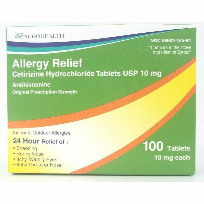 Allergy Relief 100 Tabs